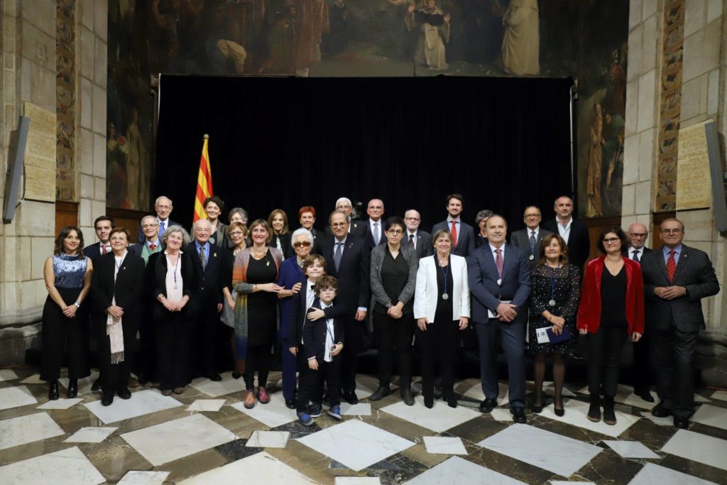 El Govern atorga 23 medalles i plaques Josep Trueta a professionals i entitats destacades de l’àmbit de la salut